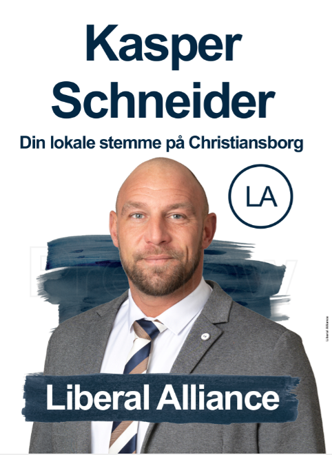 Kasper Schneider Kampagneplakat